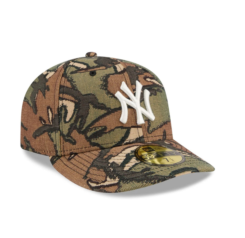 New York Yankees Jacquard Camo- Three Looms X New Era