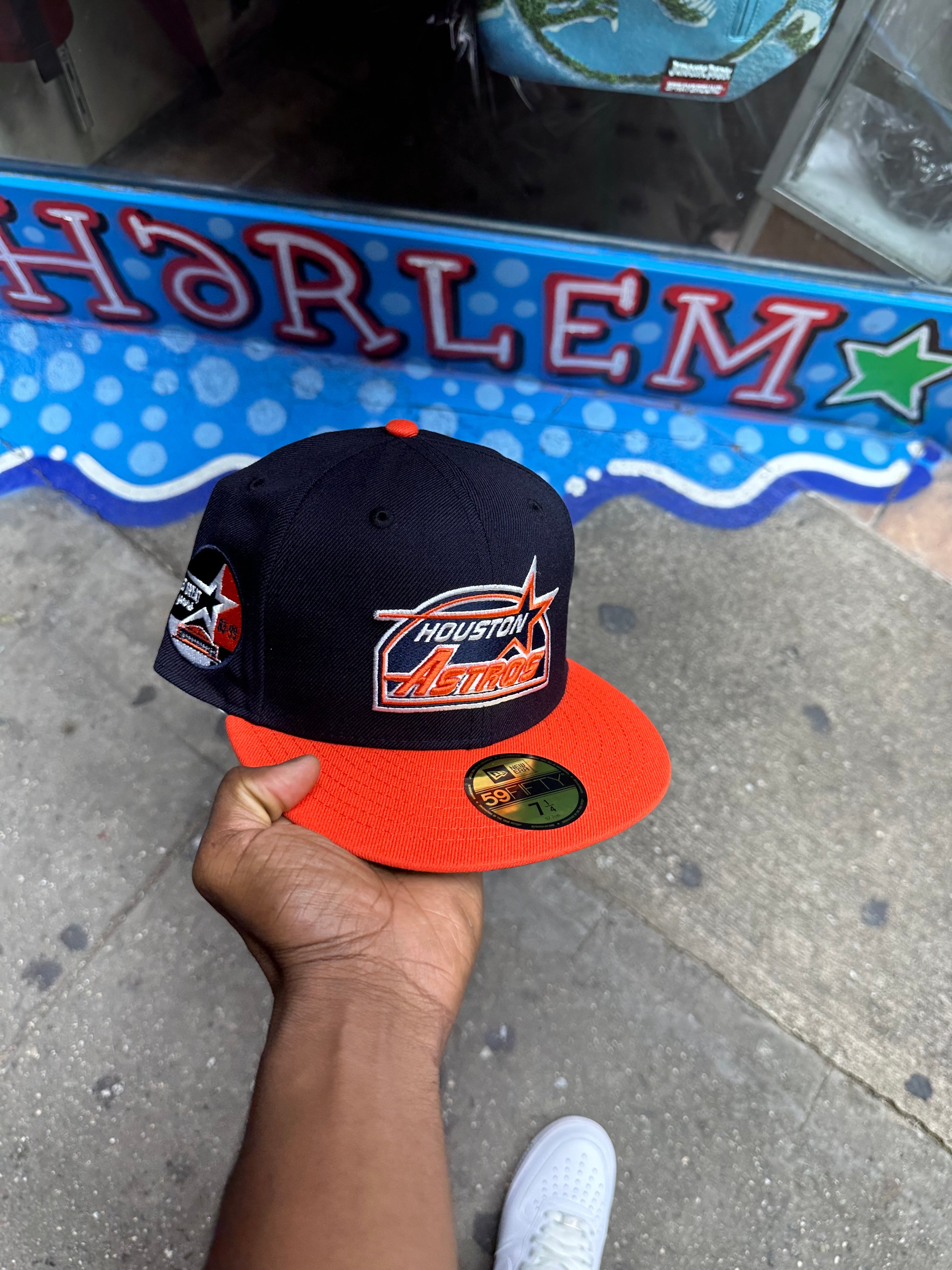 Houston Astros Navy Blue & Orange 35 Years