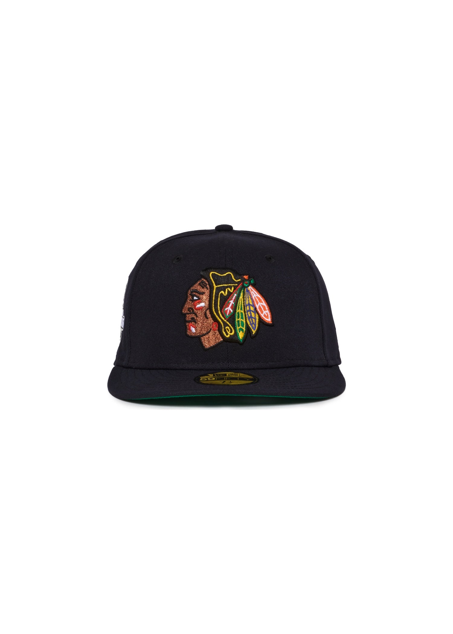 Chicago Black Hawks All Navy Copper Logo 2010 World Series