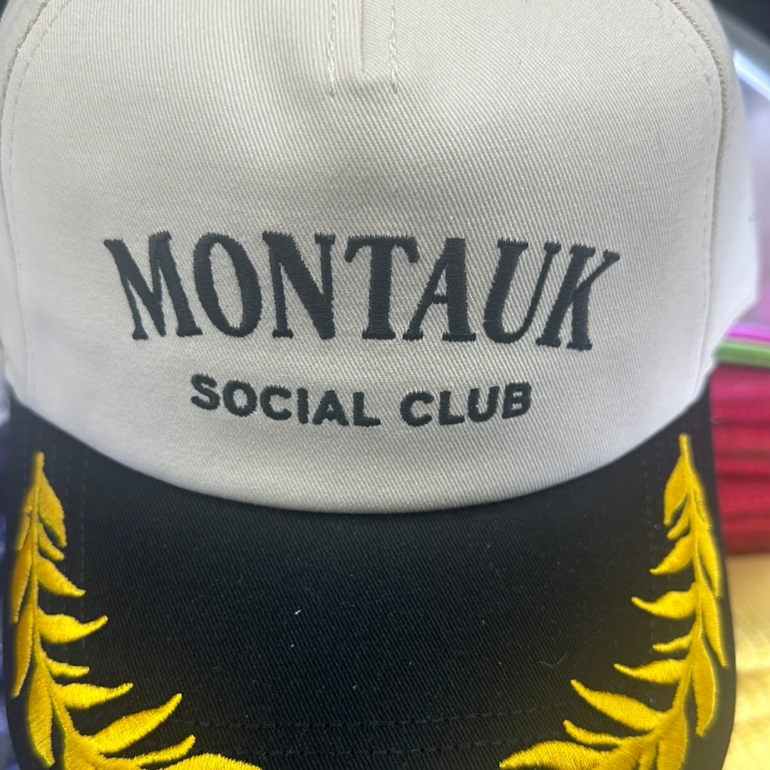 Montauk Social Club Captain Snap Back