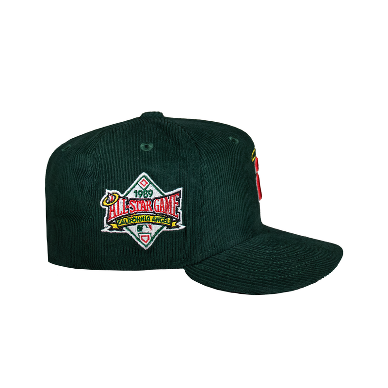 California Angels Dark Green Corduroy 1989 All Star Game