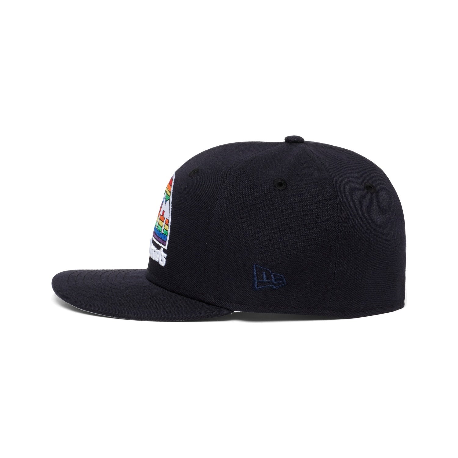 Denver Nuggets Navy Colorful Logo Western