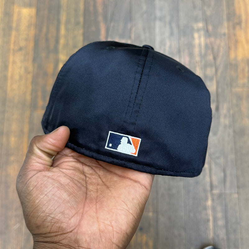 Detroit Tigers Navy Satin 50th Anniversary