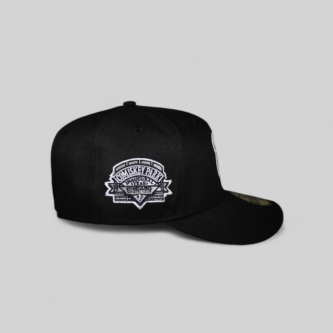 Chicago White Sox All Black Gradient "C" Comiskey Park