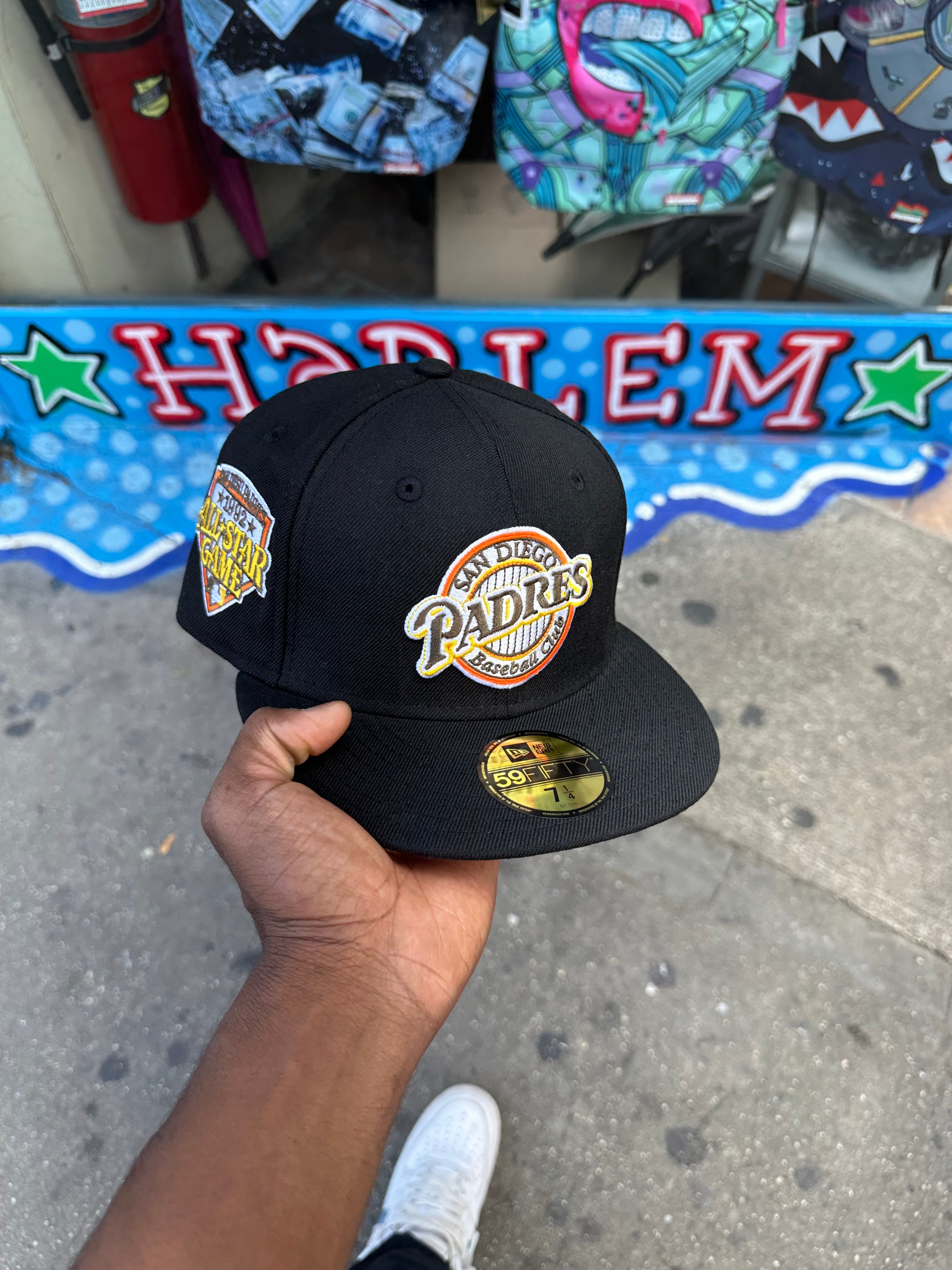 San Diego Padres All Black "Circle Logo" 1992 ASG