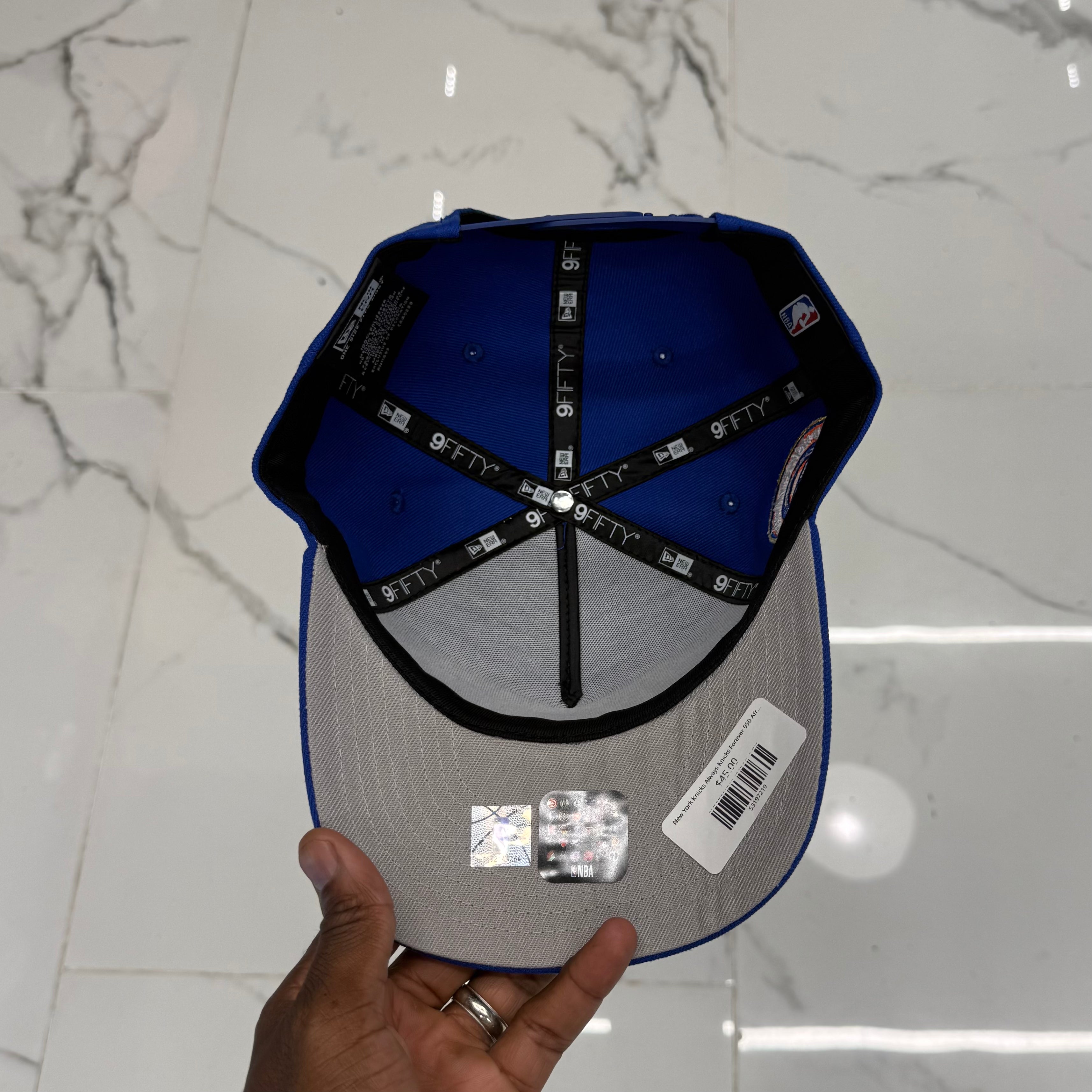 New York Knicks Always Knicks Forever 950 Aframe 3X Champs Snap Back