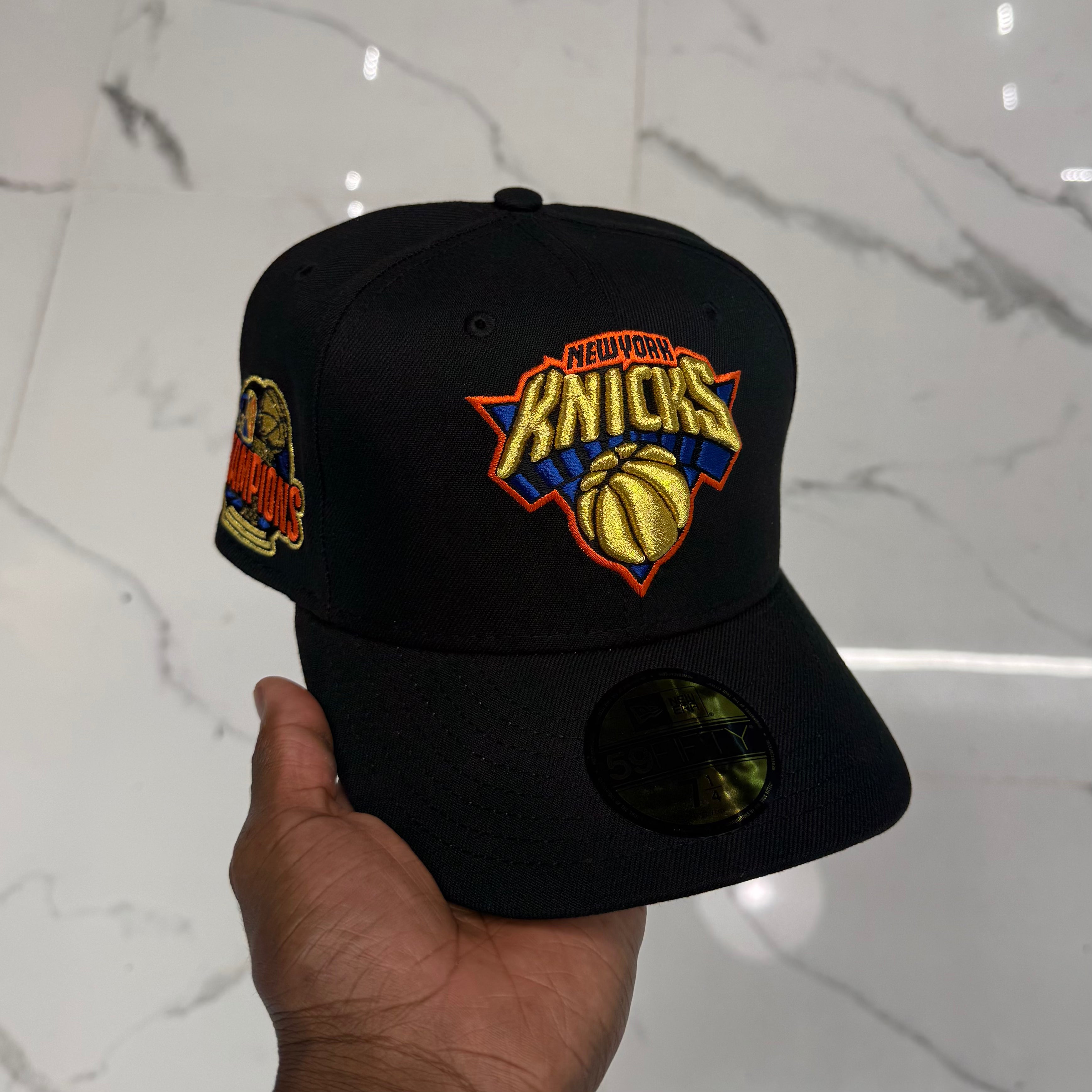 New York Knicks Black and Gold 2026 Champions