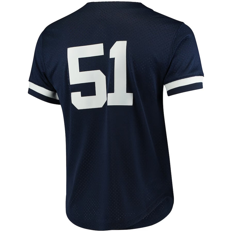 New York Yankees Blue Bernie Williams 51 Jersey