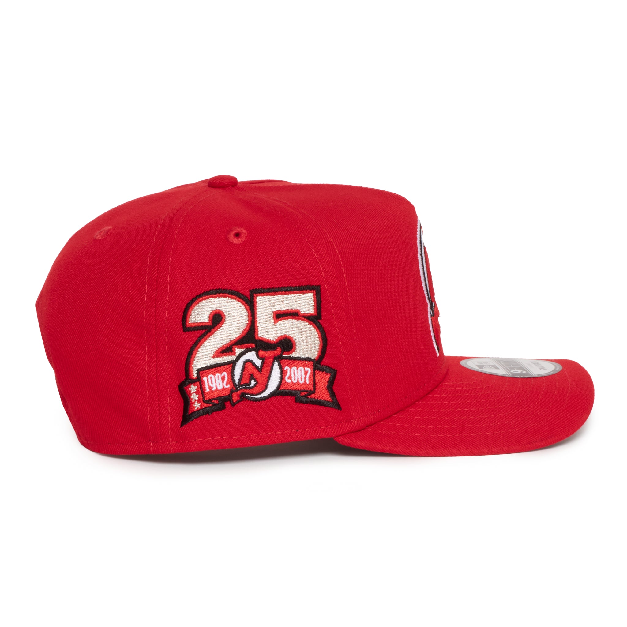 New Jersey Devils All Red 950 AFrame 25 Years Snap Back