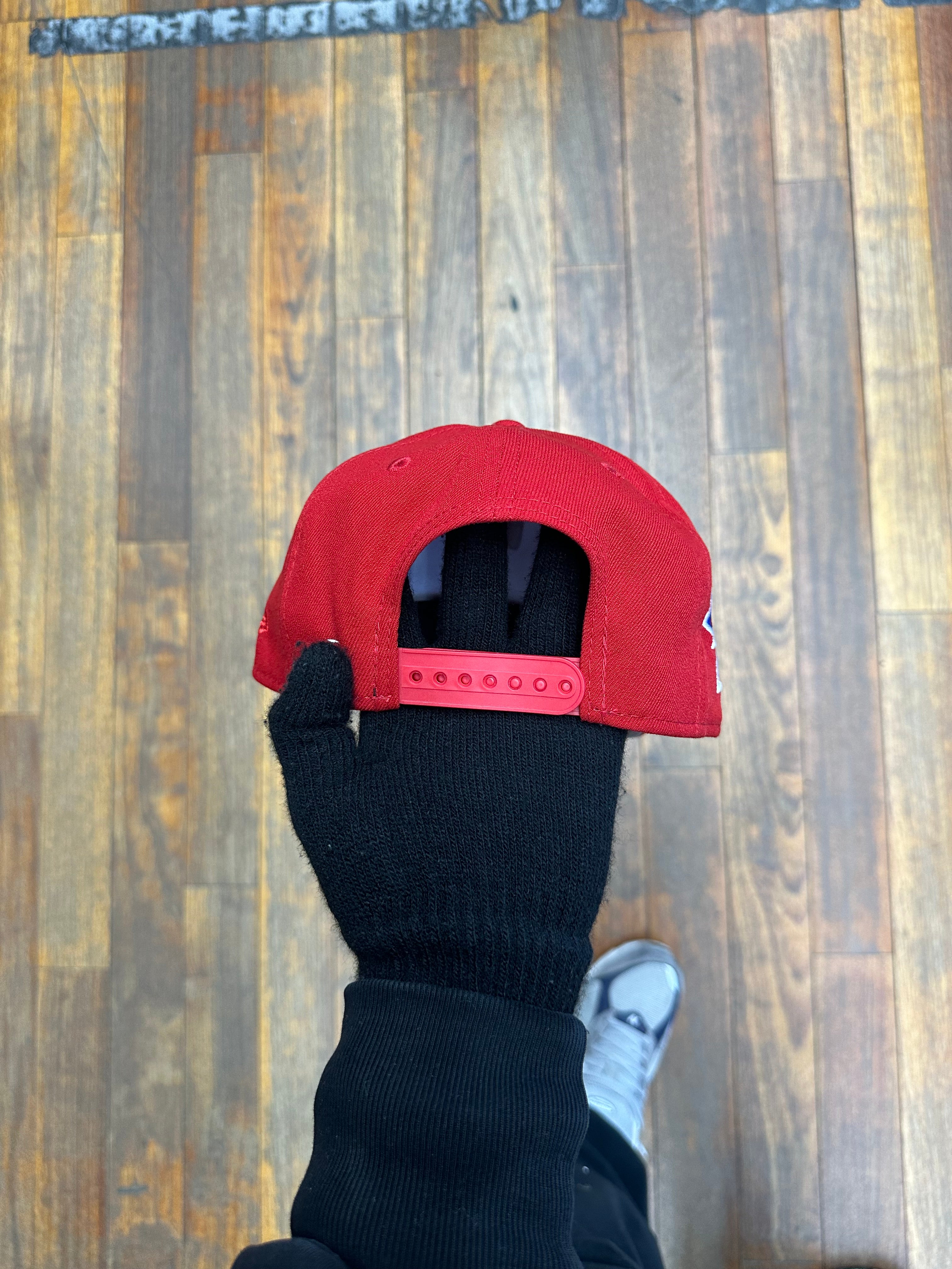 New York Yankees All Red 940 A-Frame Snap Back 1999 World Series