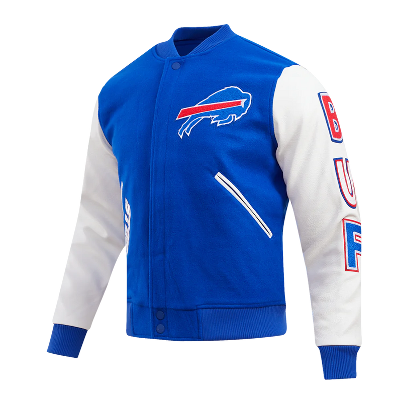 Buffalo Bills Royal Varsity Jacket