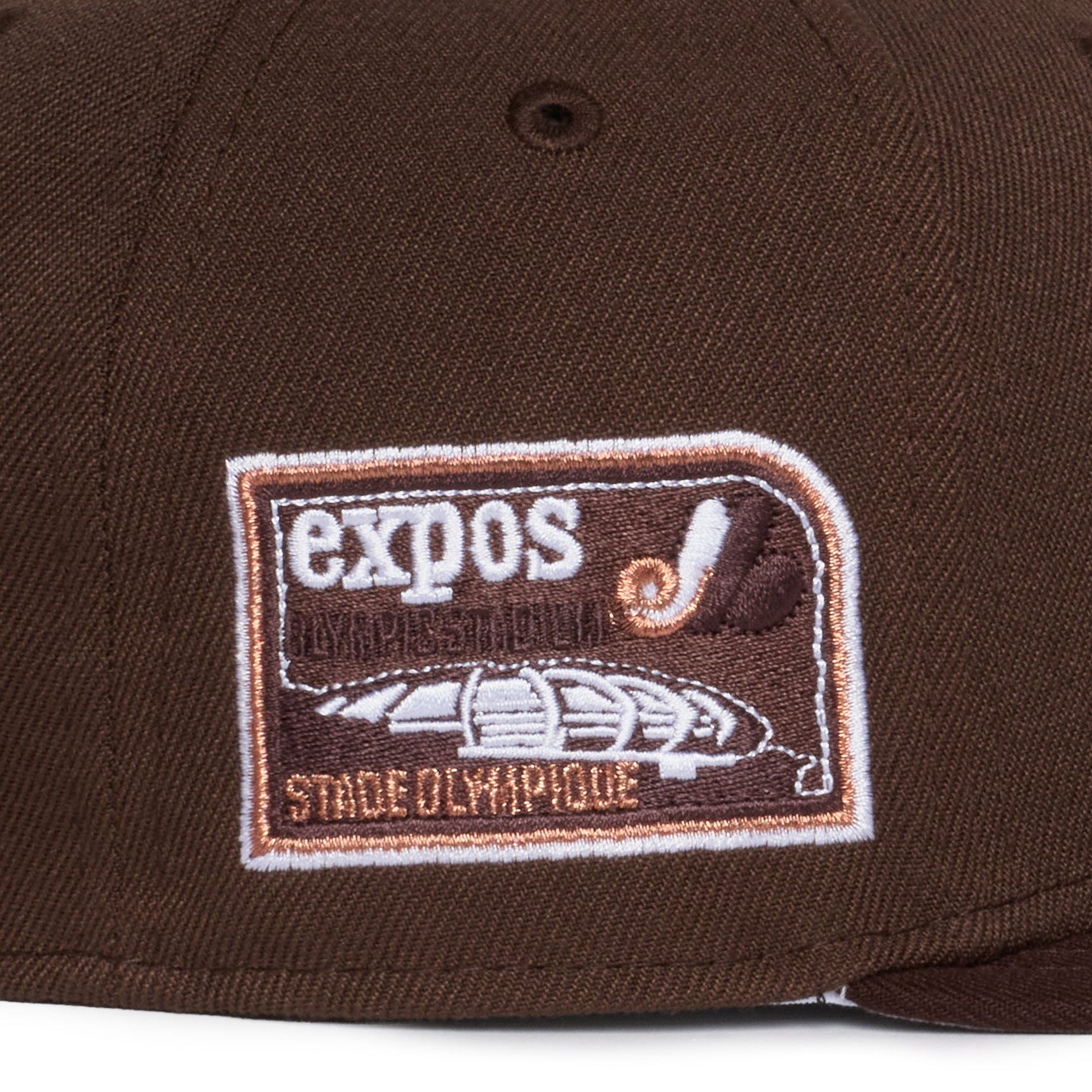 Montreal Expos Brown and Dark Brown Olympique Stadium