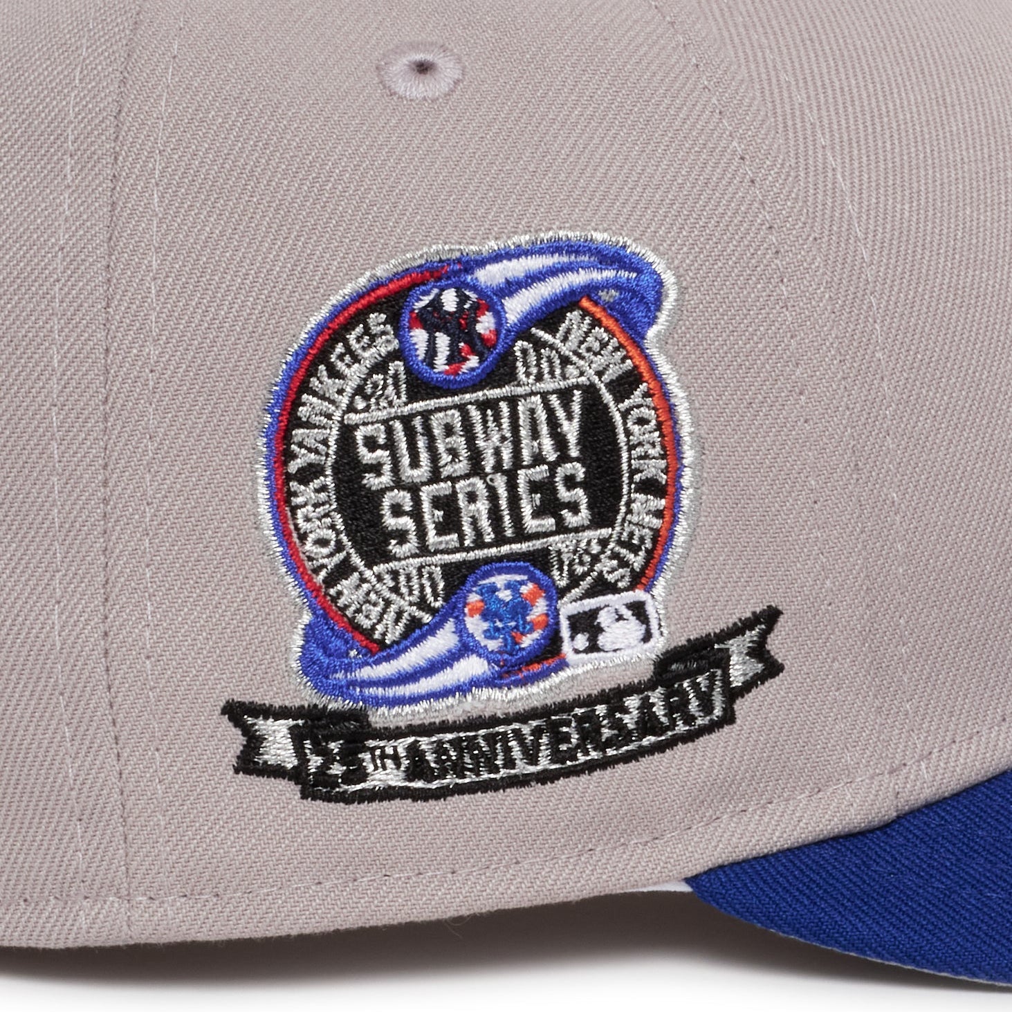 New York Yankees X Mets Grey and Royal SWS 25Th