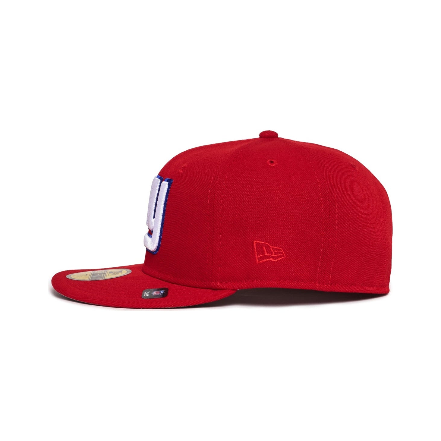 New York Giants All Red white NY Logo Super Bowl 46