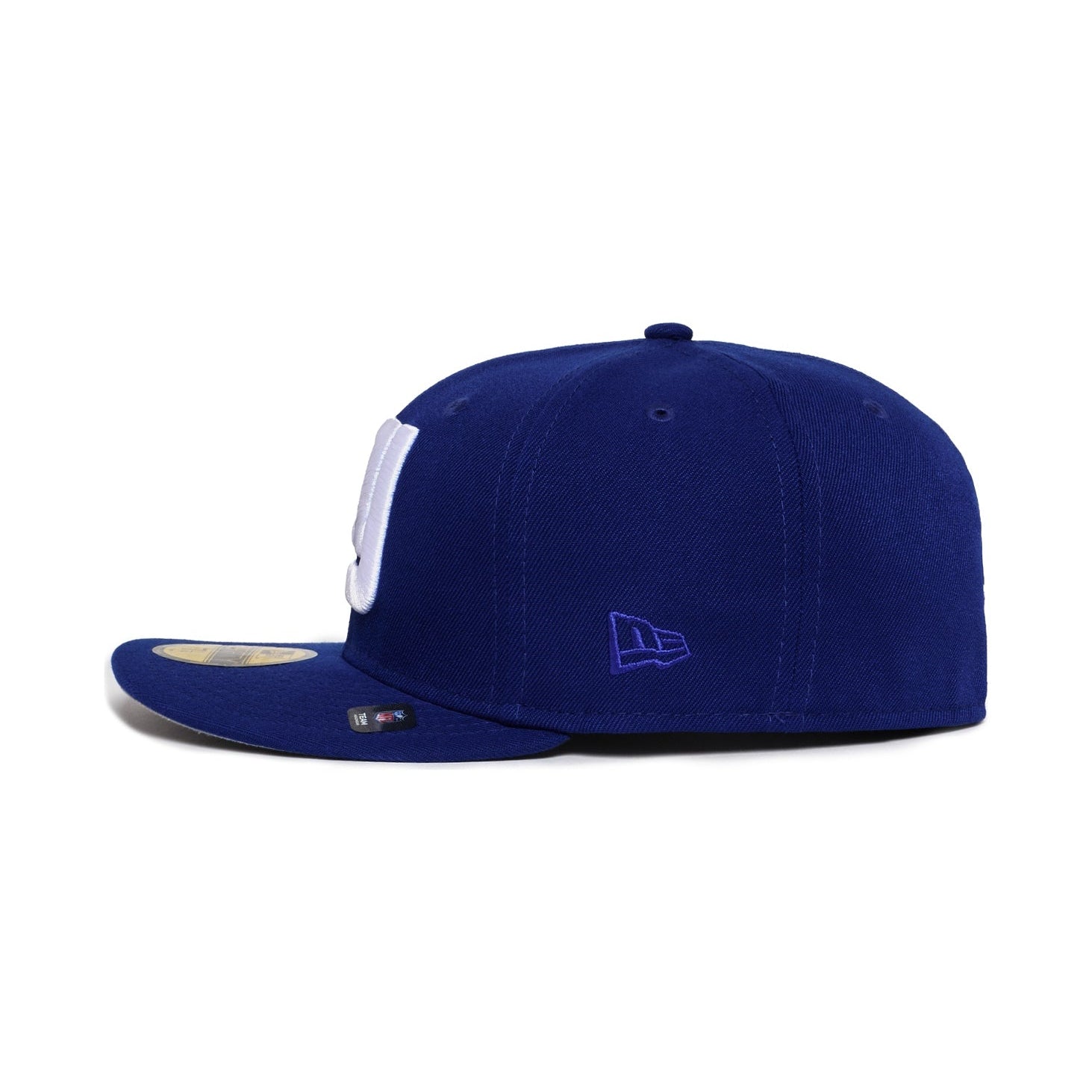New York Giants All Royal Blue Big white NY Logo 25 Year Anniversary
