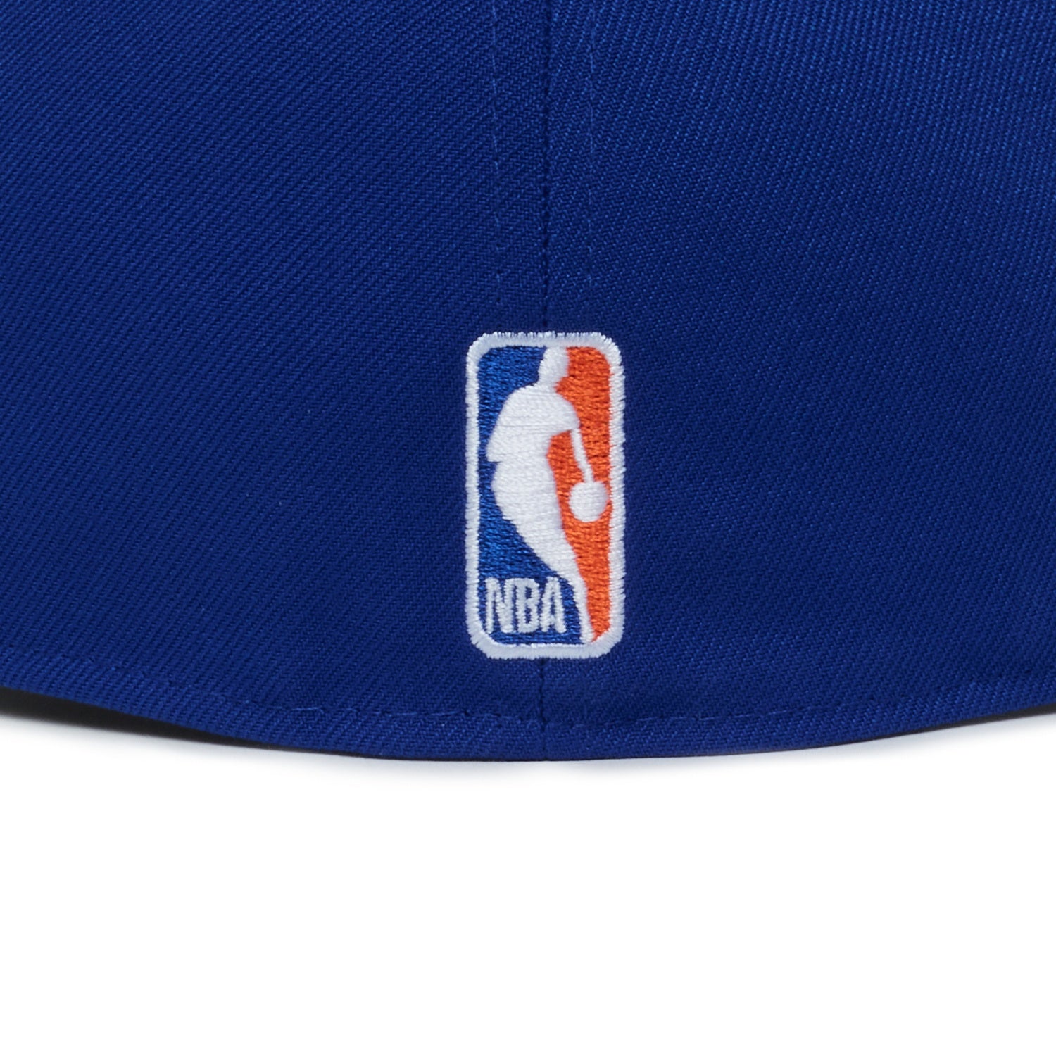 New York Knicks Majestic Blue Font Logo Statue Of Liberty 2X Champs