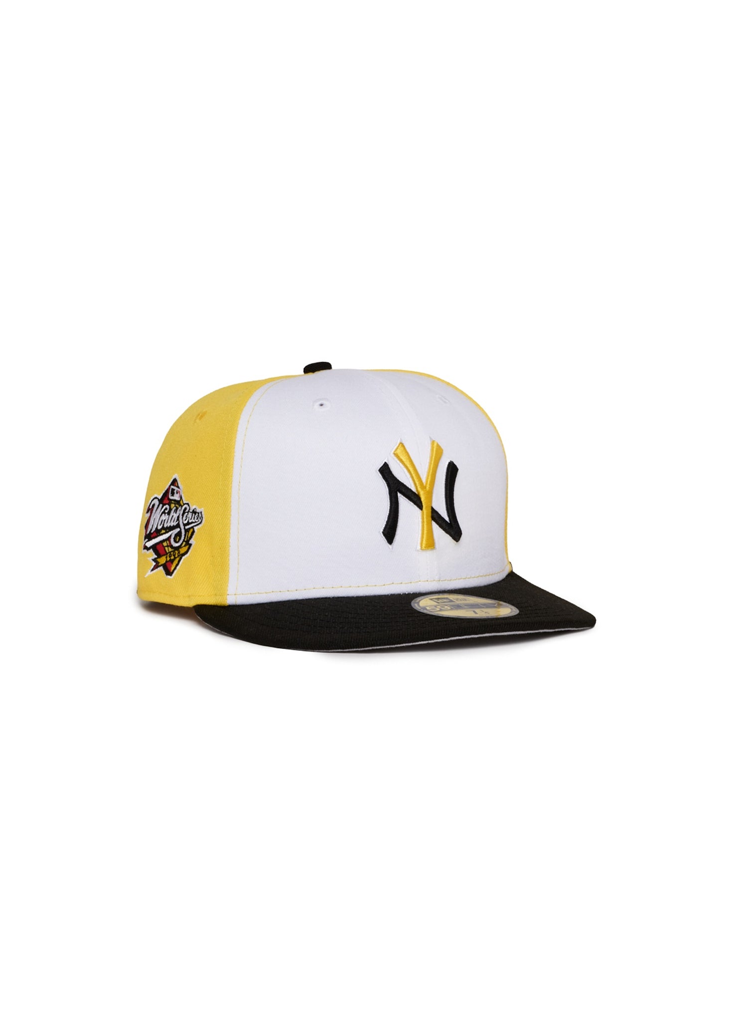 New York Yankees 3 Tone White Yellow and Black 1998 World Series