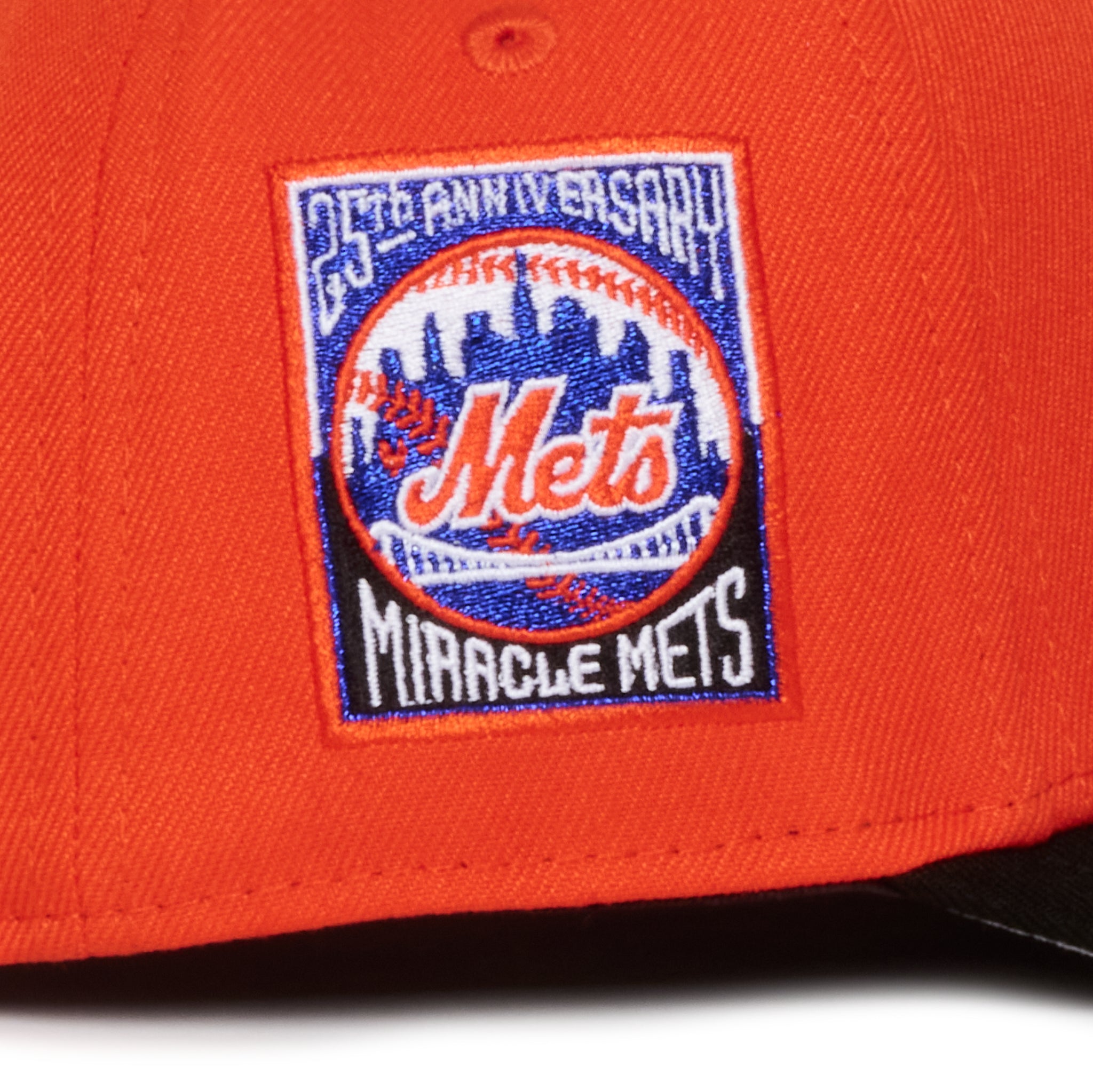 New York Mets Orange and Black 950 AFrame 25 Years Snap Back