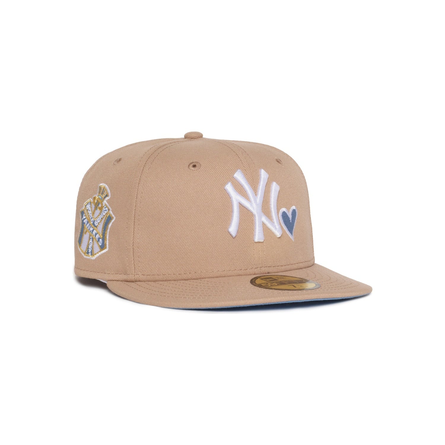 New York Yankees All Camel Sky Blue Heart 1951 World Series