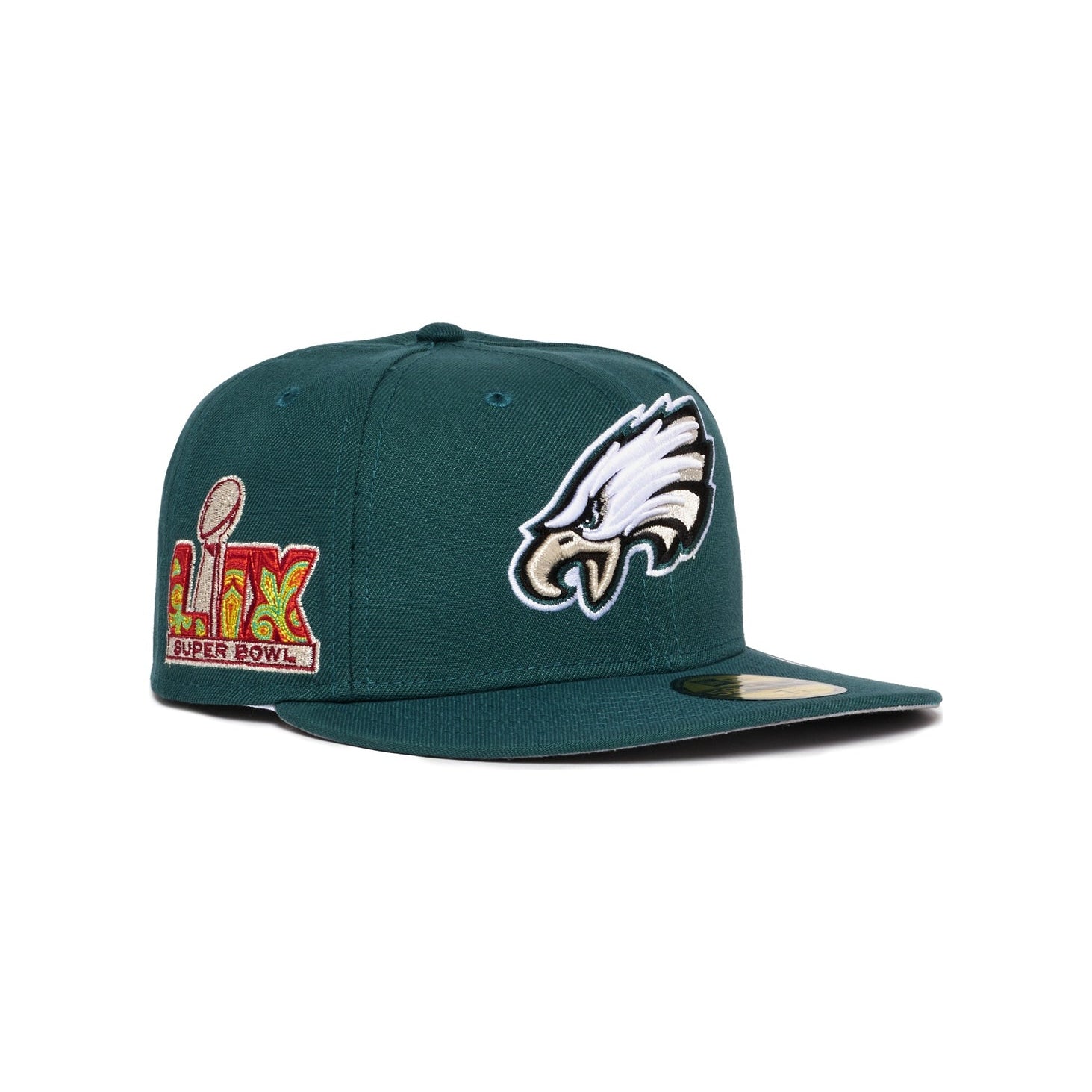 Philadelphia Eagles All Needle Green 59 Super Bowl