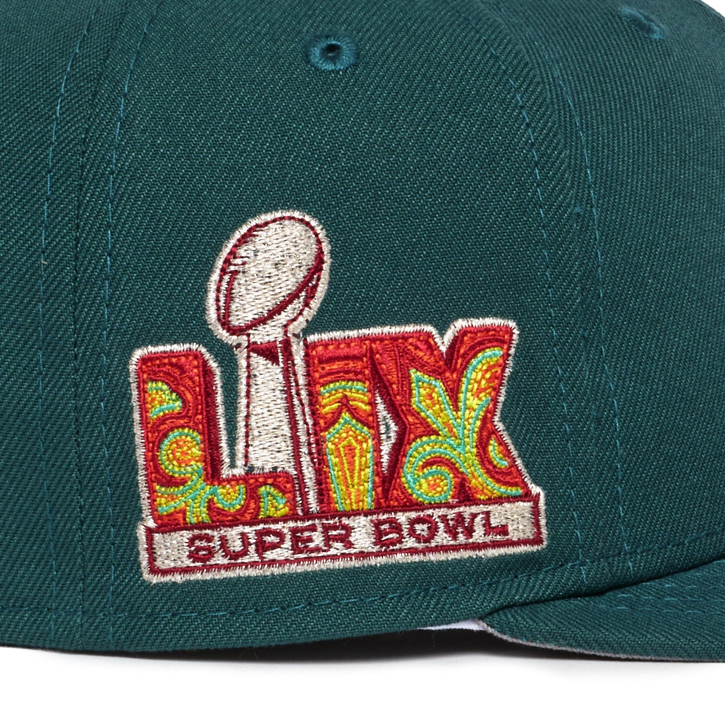 Philadelphia Eagles All Needle Green 59 Super Bowl
