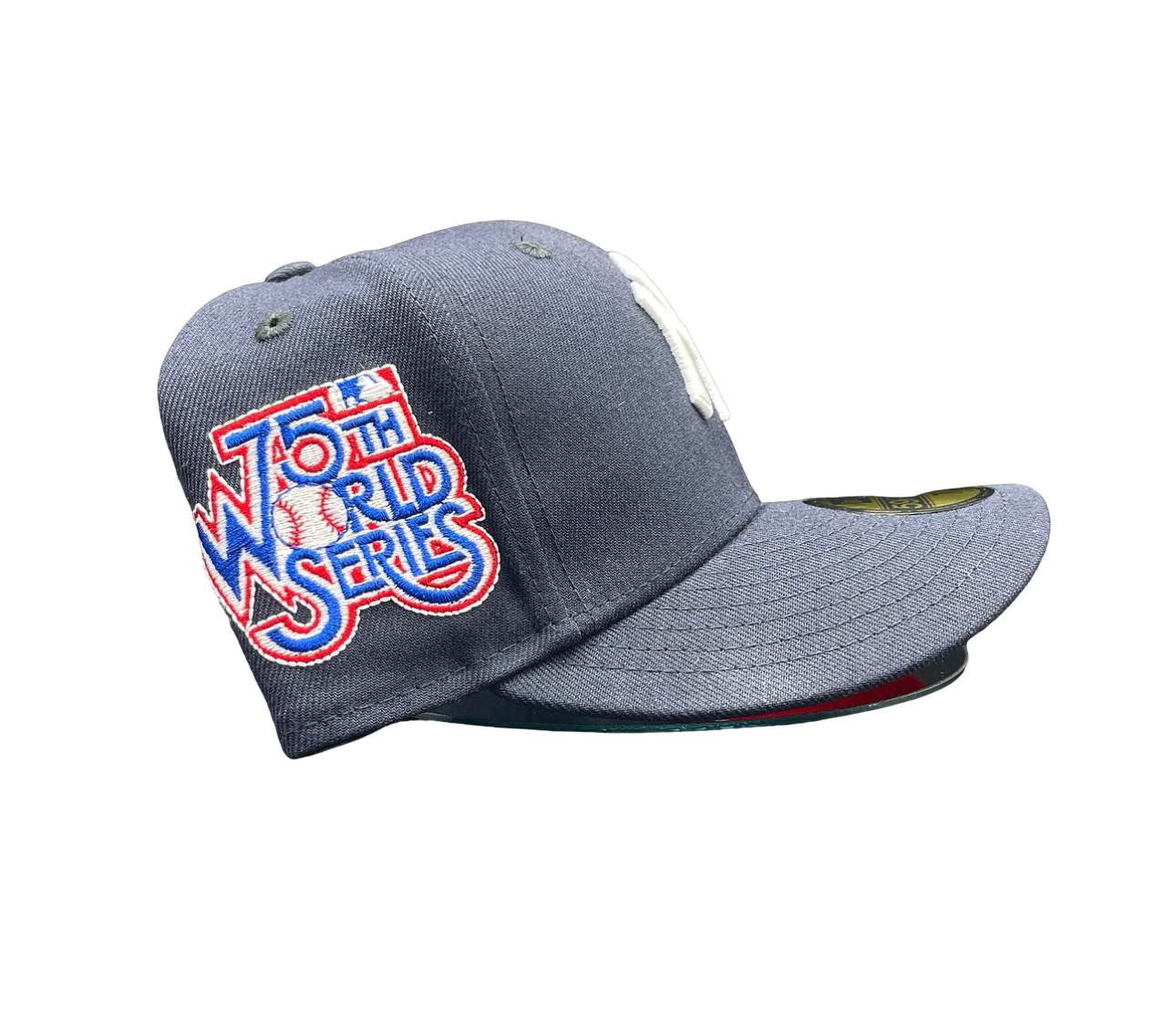 New York Yankees All Navy w/ Red UV 75TH World Series