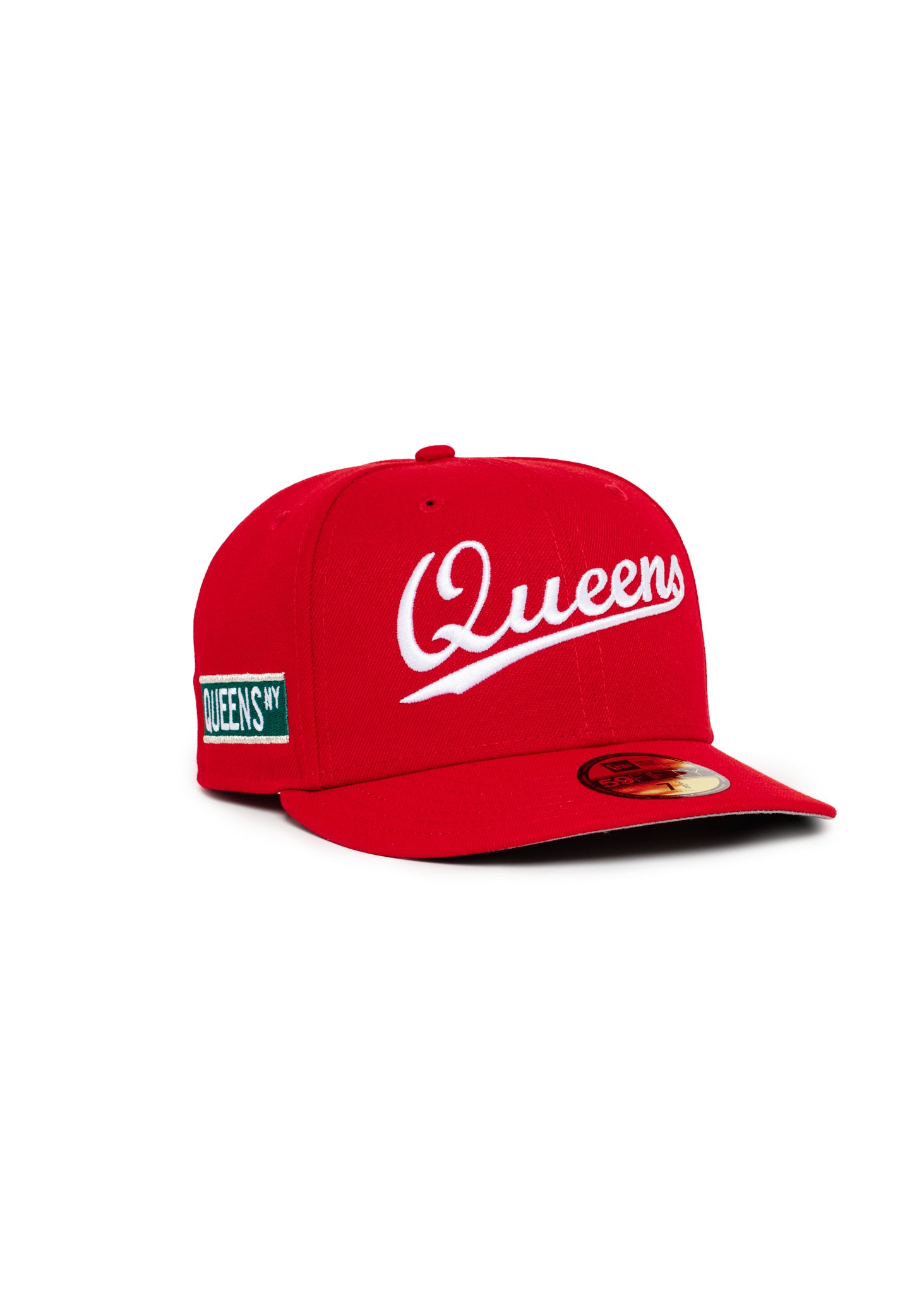 QUEENS New York Red 5950 Fitted