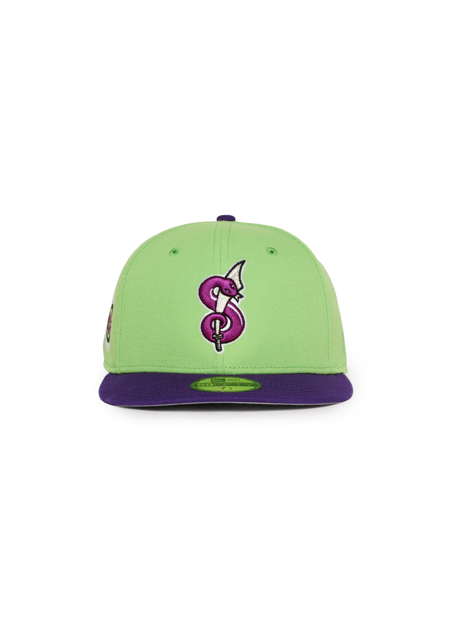 SPRINGFIELD SULTANS lime green and purple MiLB
