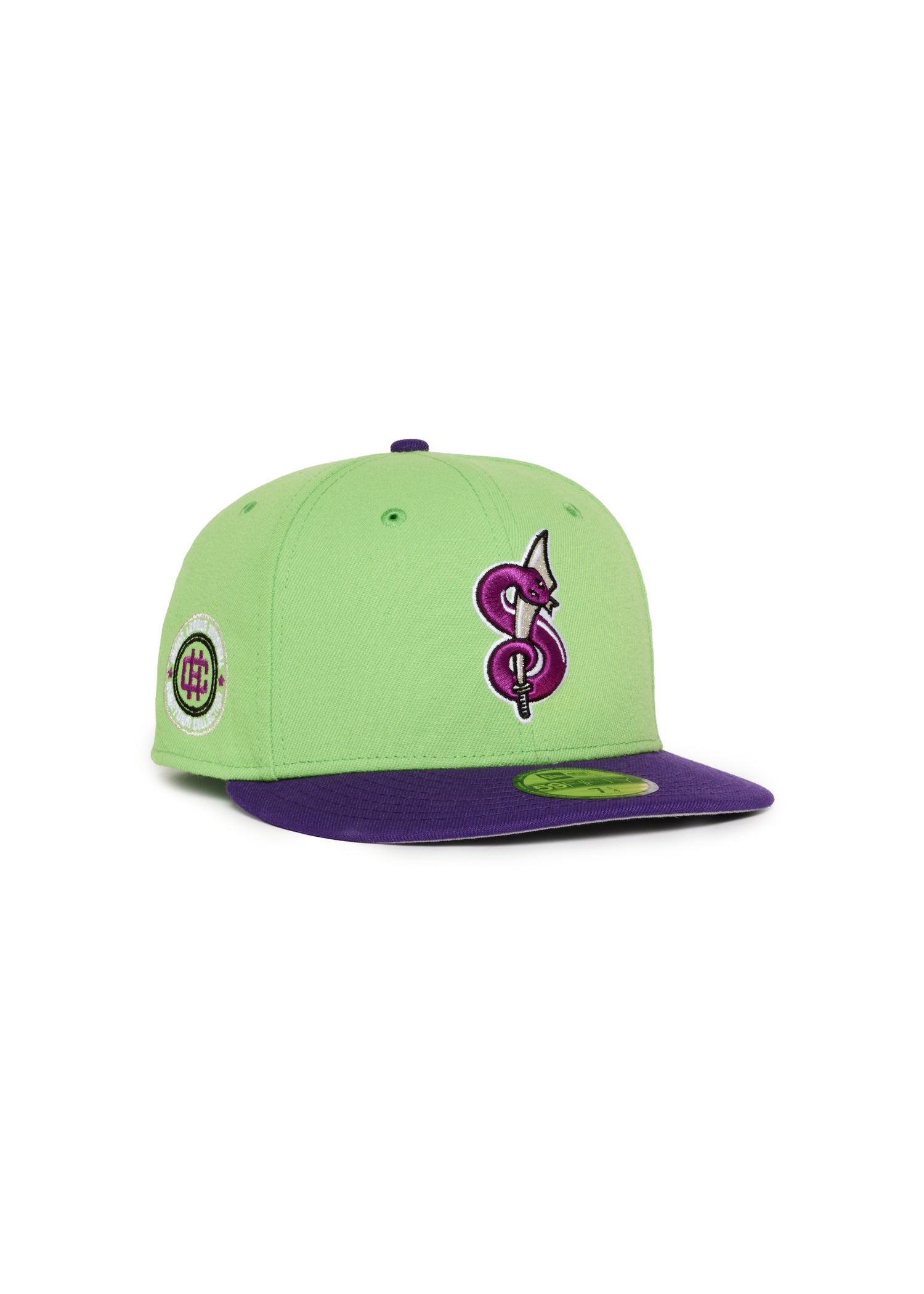 SPRINGFIELD SULTANS lime green and purple MiLB