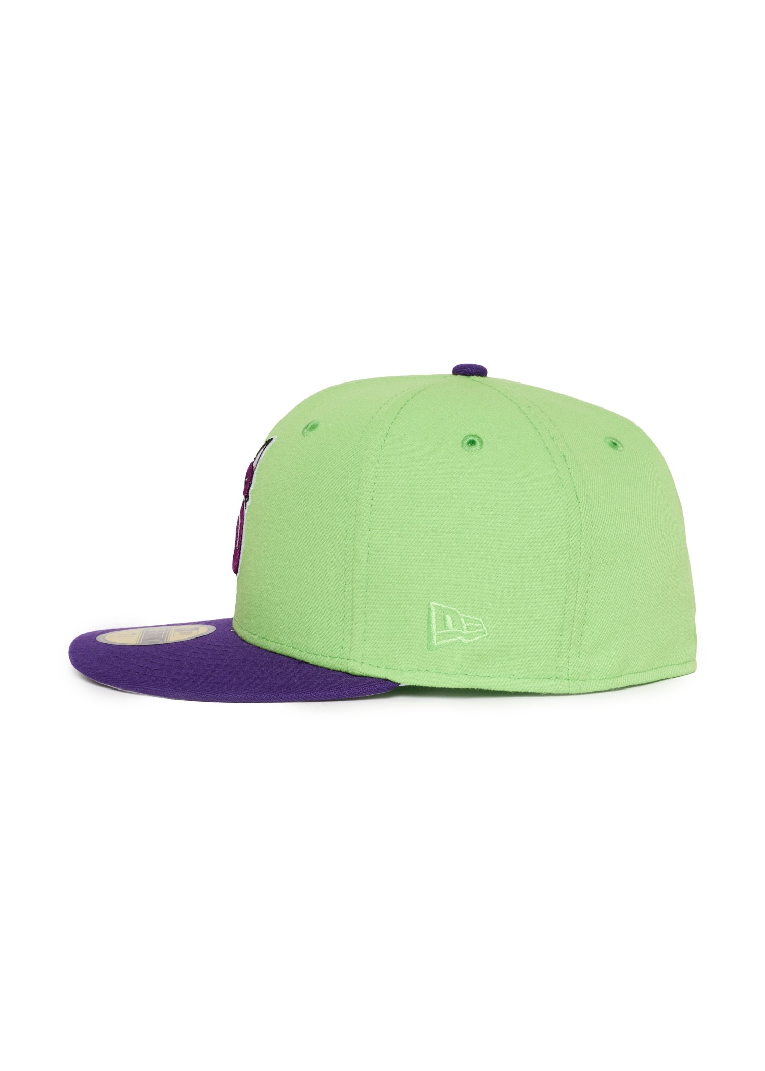 SPRINGFIELD SULTANS lime green and purple MiLB