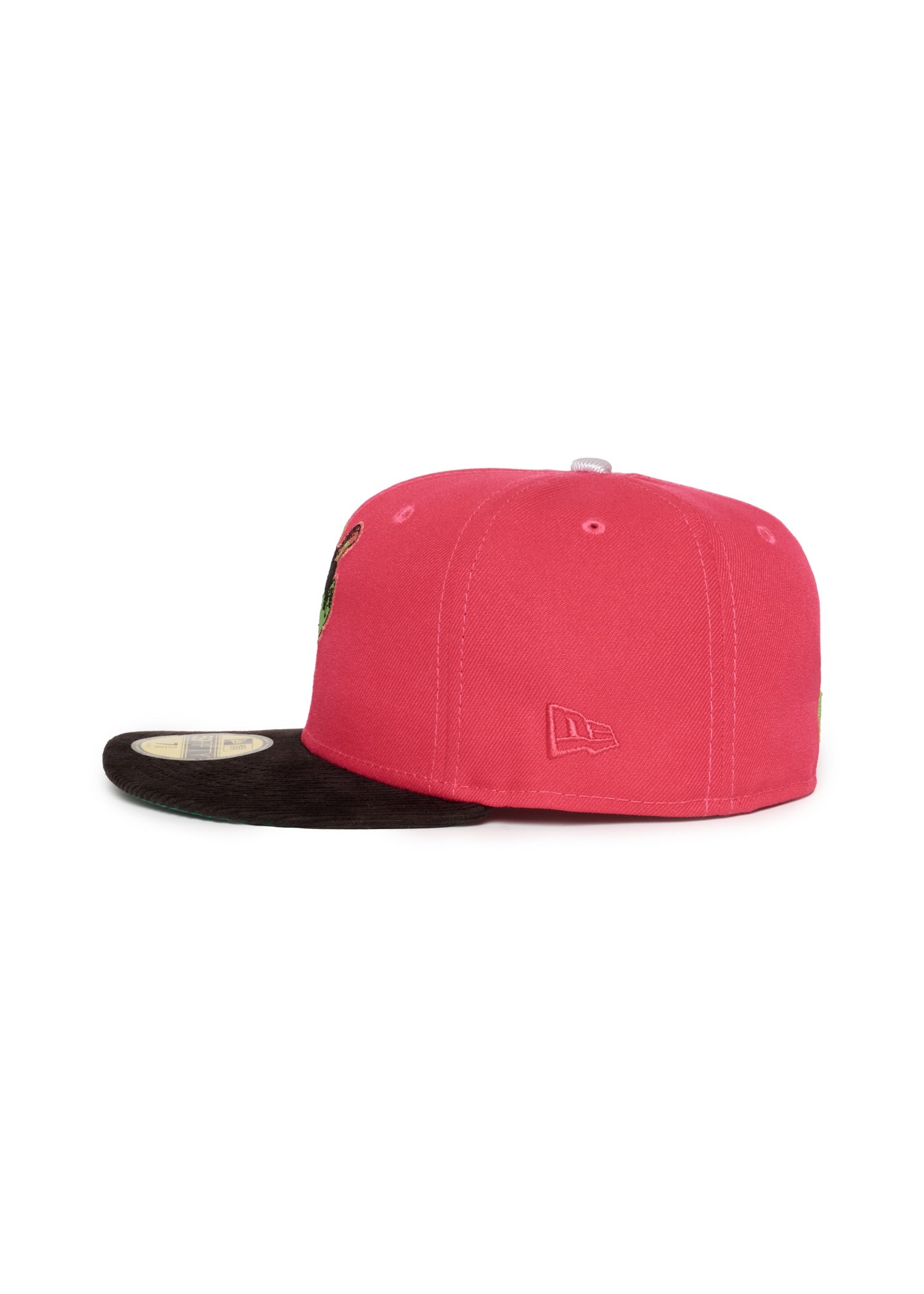 St. Louis Browns Hot Pink & Black Corduroy Lime Green Logo