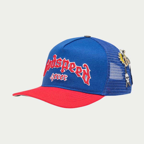 GODSPEED Forever (BLUE/RED) Trucker Hat