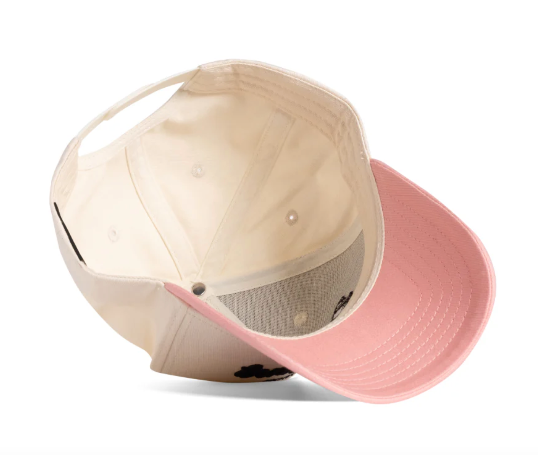 DAD GANG White and Pink Horsepower Trucker Hat