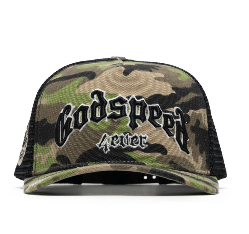 GODSPEED Forever All Camo Trucker Snap Back
