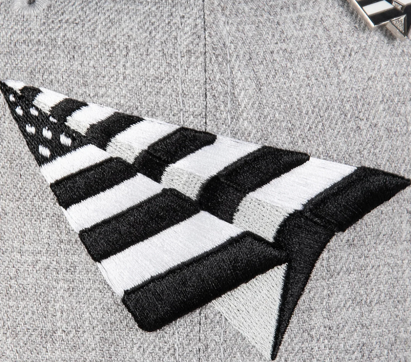Roc Nation Paper Planes Heather Grey 950 Snap Back
