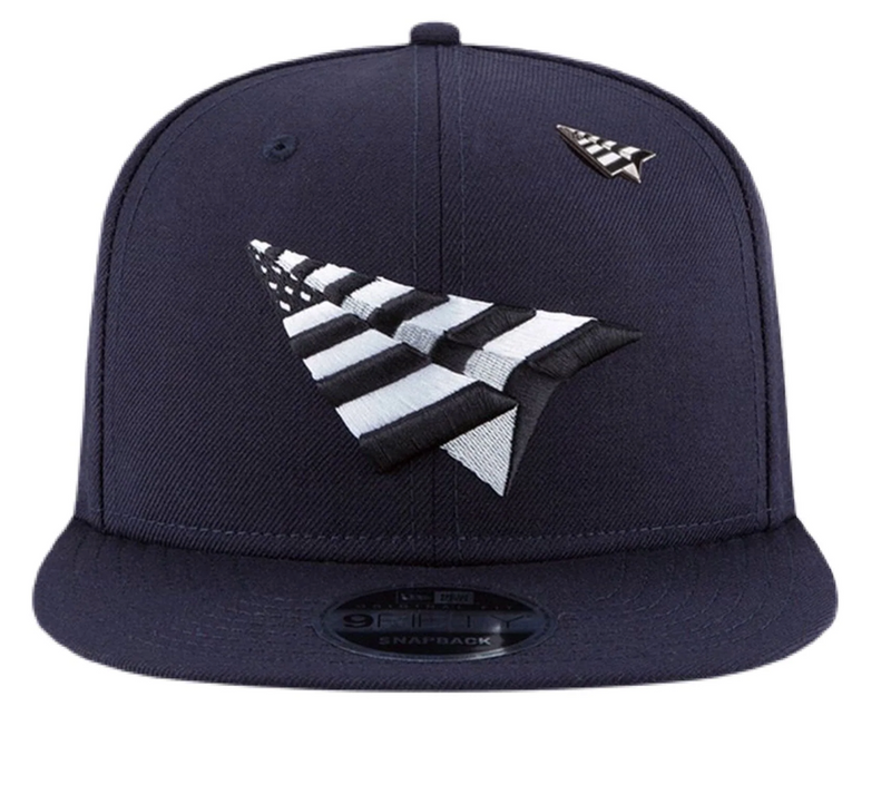Roc Nation Paper Planes Navy Grey UV 950 Snap Back