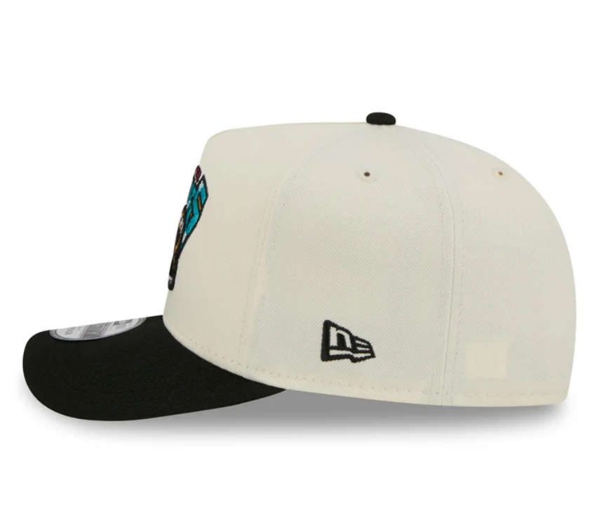 Memphis Grizzlies HWC Chrome White 9FIFTY A-Frame Snapback