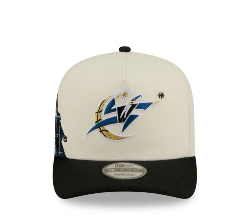 Washington Wizards HWC Chrome White 9FIFTY A-Frame Snapback