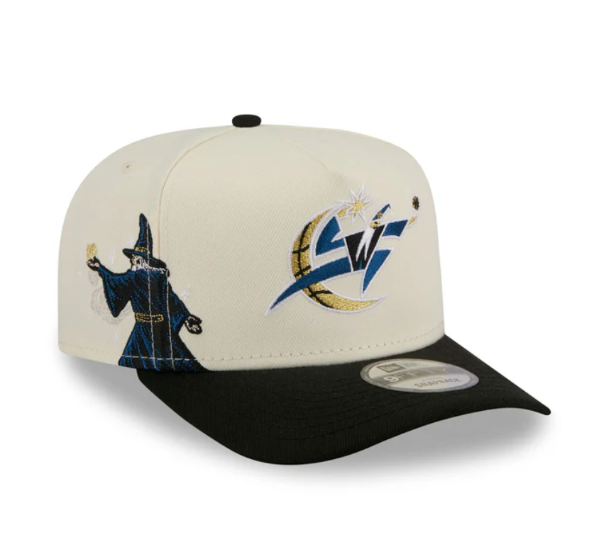 Washington Wizards HWC Chrome White 9FIFTY A-Frame Snapback