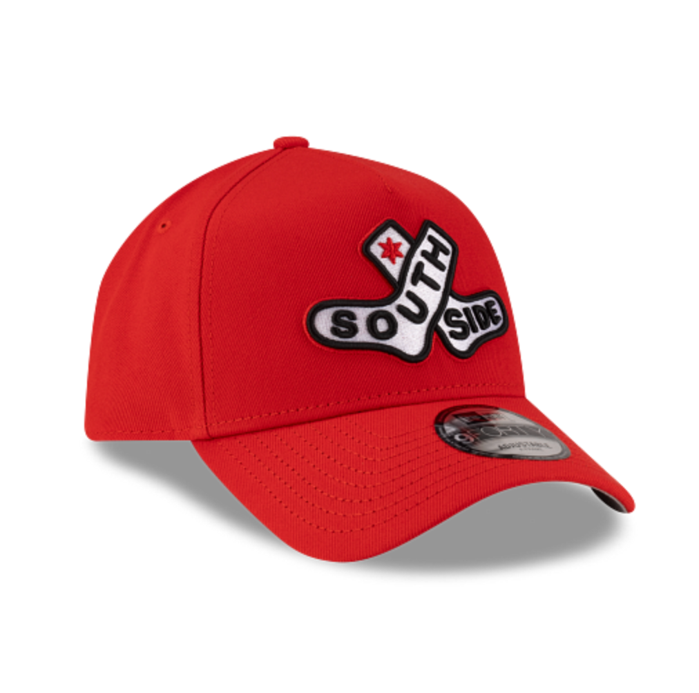 Chicago White Sox Red "South Side" 940 Aframe Snap Back