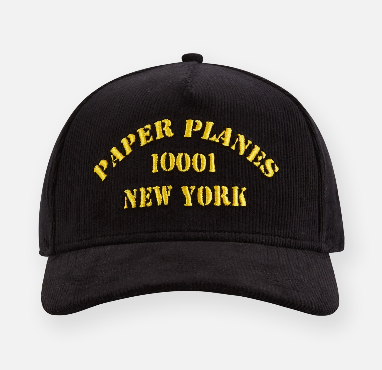 Roc Nation Paper Planes Corduroy Black 940 Snap Back