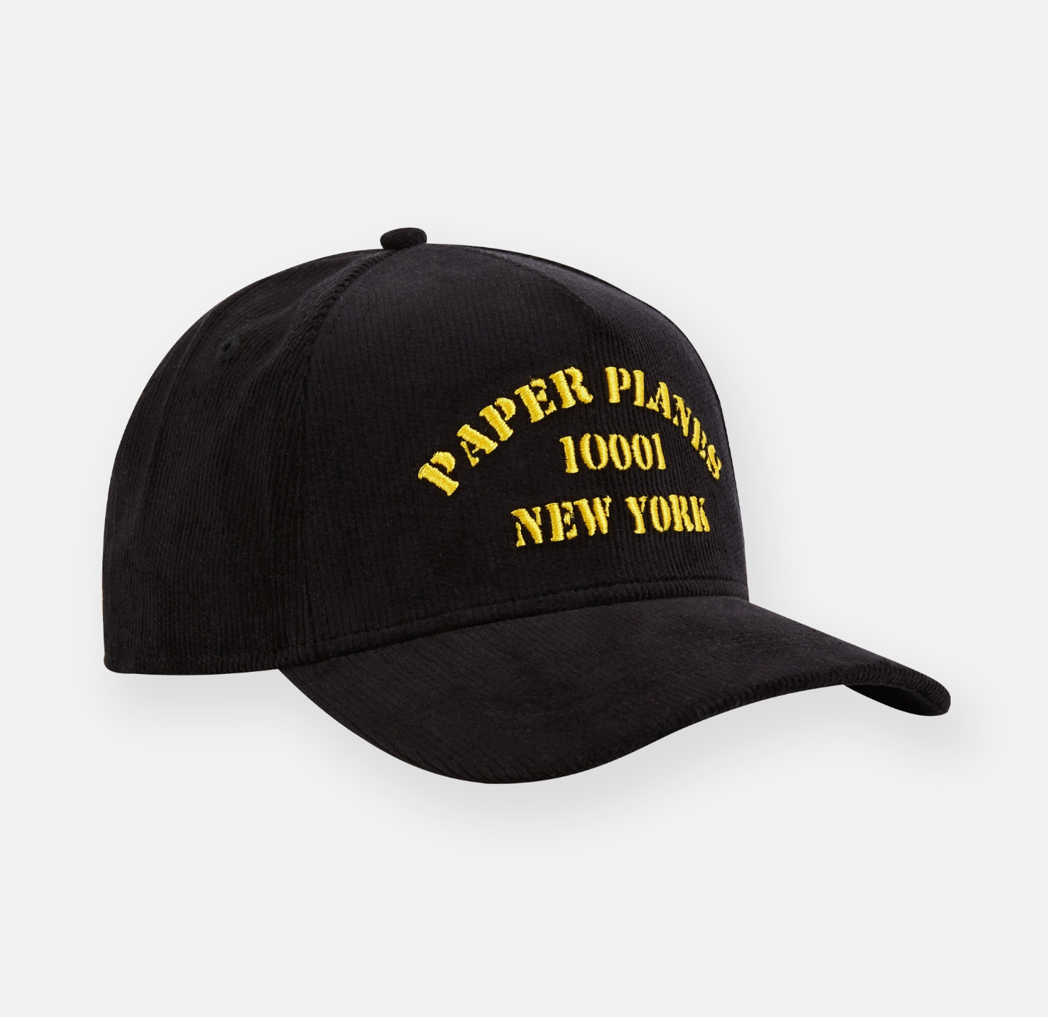 Roc Nation Paper Planes Corduroy Black 940 Snap Back