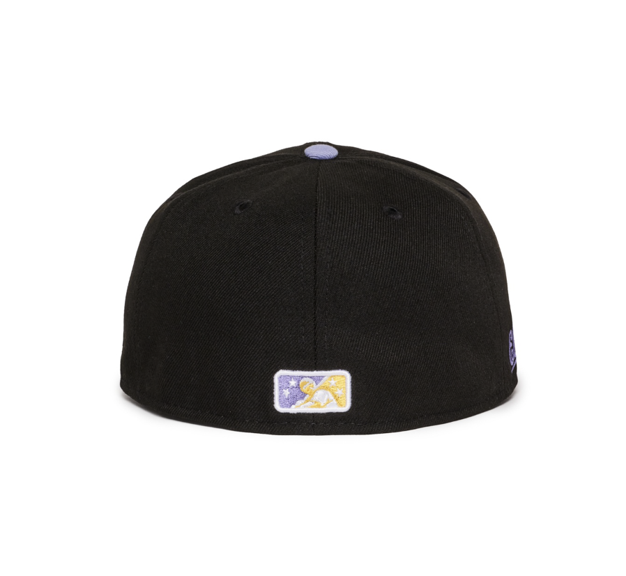 GREAT FALLS ELECTRICS Black and Purple Yellow Logo