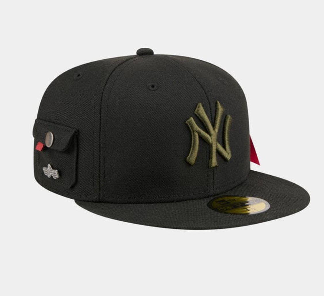 New York Yankees Alpha Industries Black 5950 Fitted