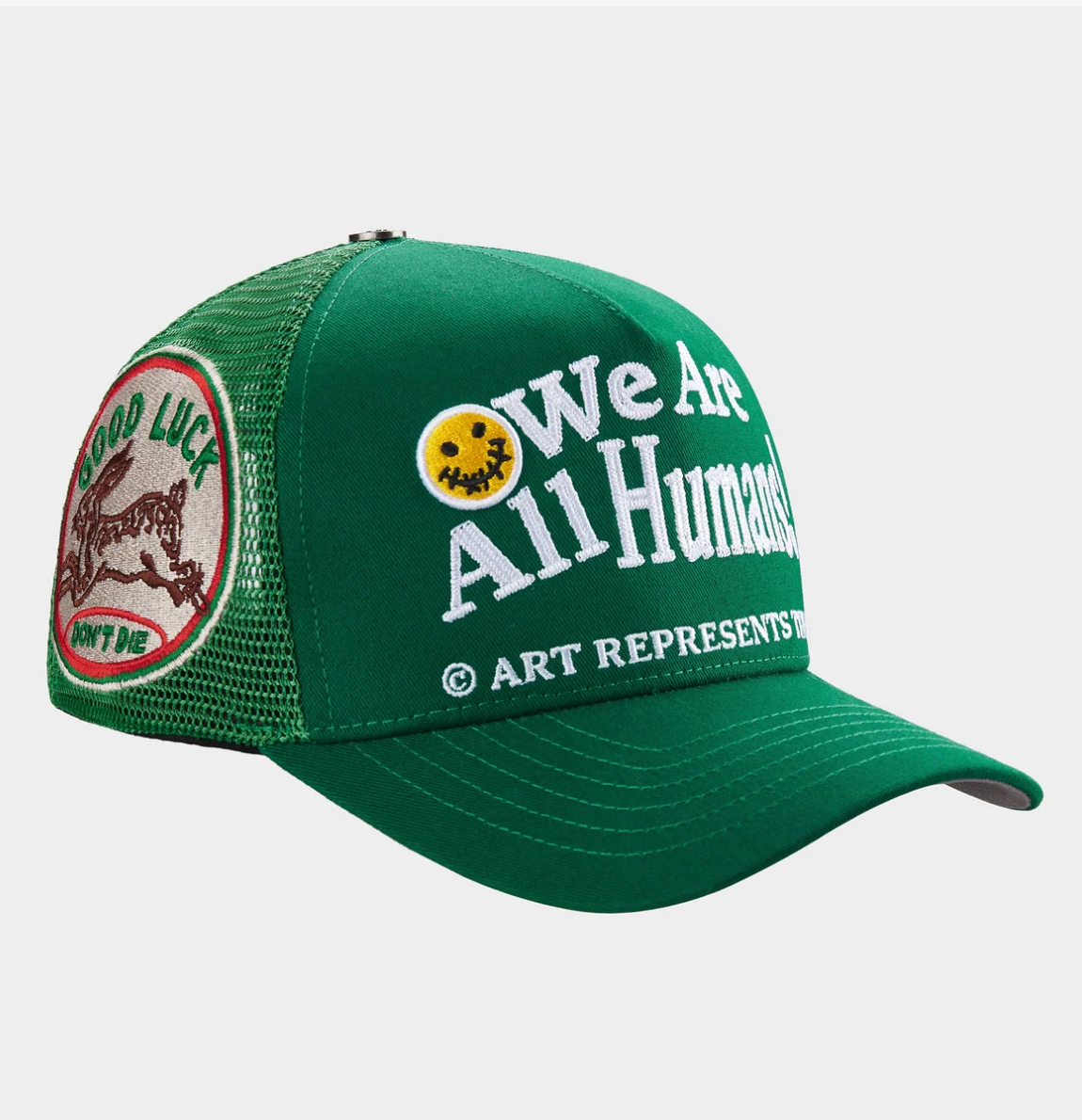 All Human Sunny V2 Green Trucker