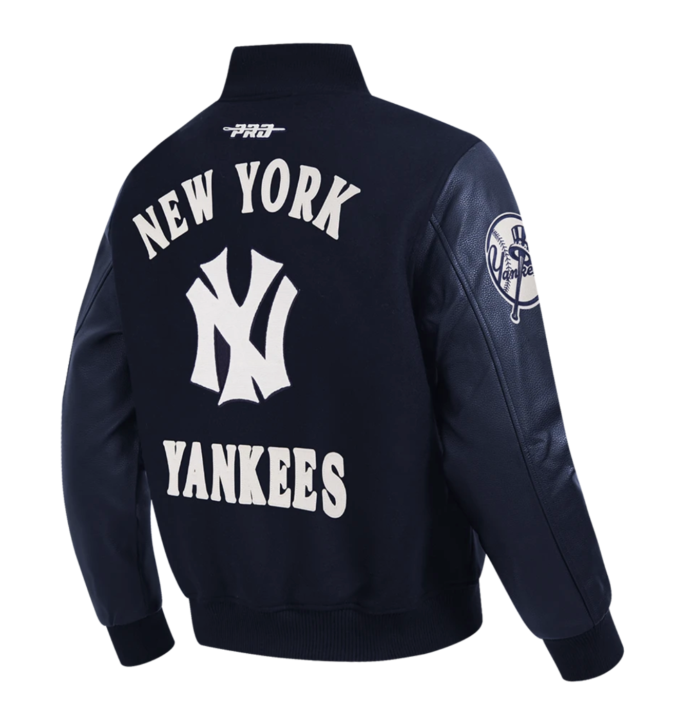 New York Yankees Navy on Navy Varsity Jacket
