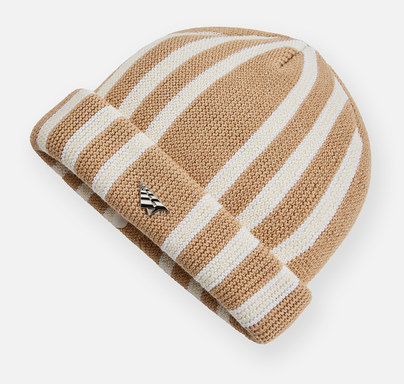 Roc Nation Paper Planes Beanie Striped Tan