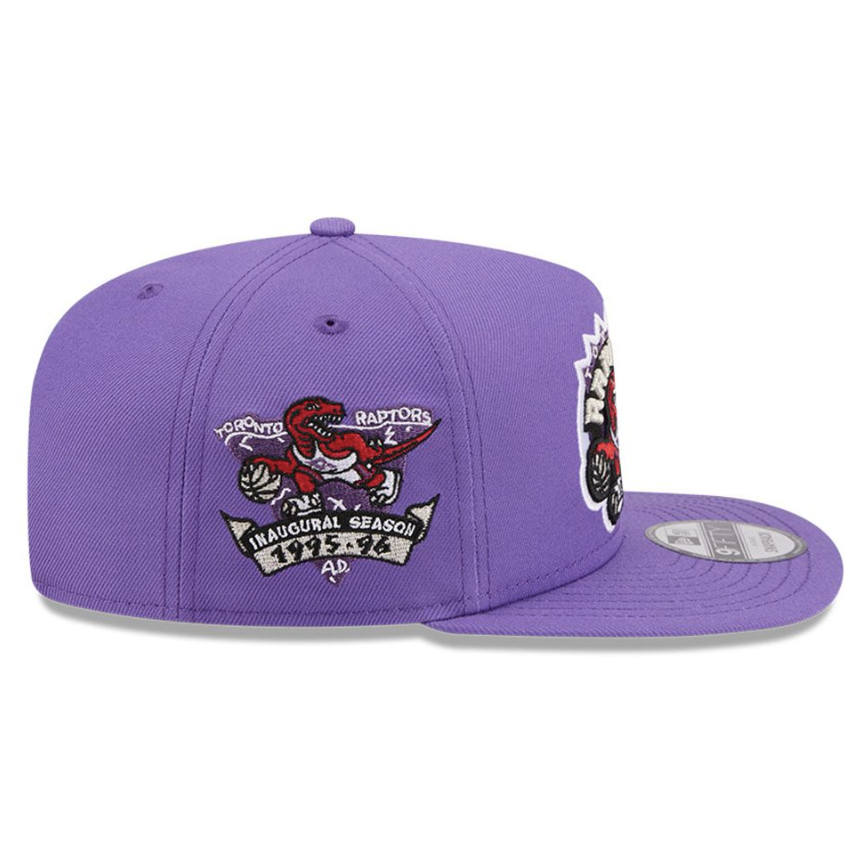 Toronto Raptors Varsity Purple HWC AFrame 1996 Inaugural Season Snap Back