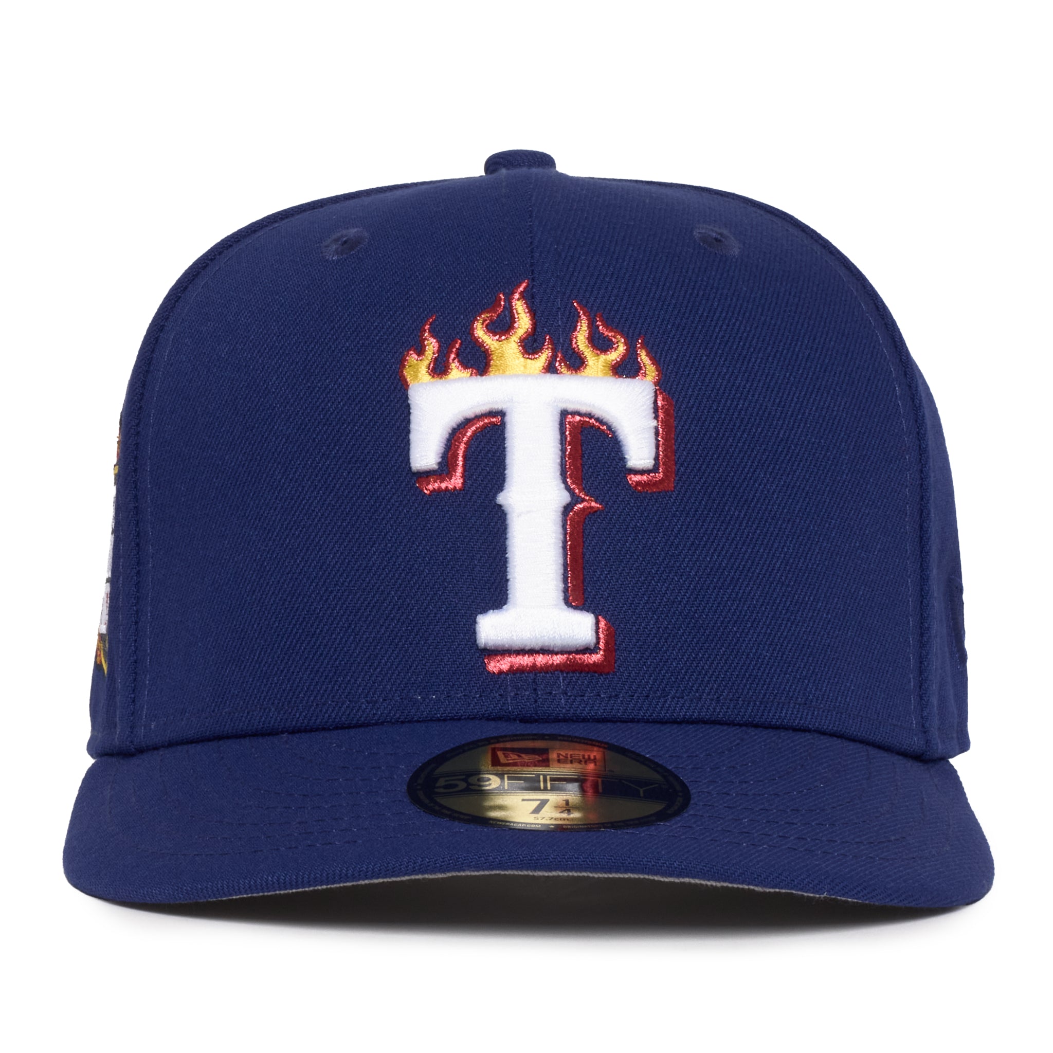 Texas Rangers Royal Flame Logo 2024 All Star Game