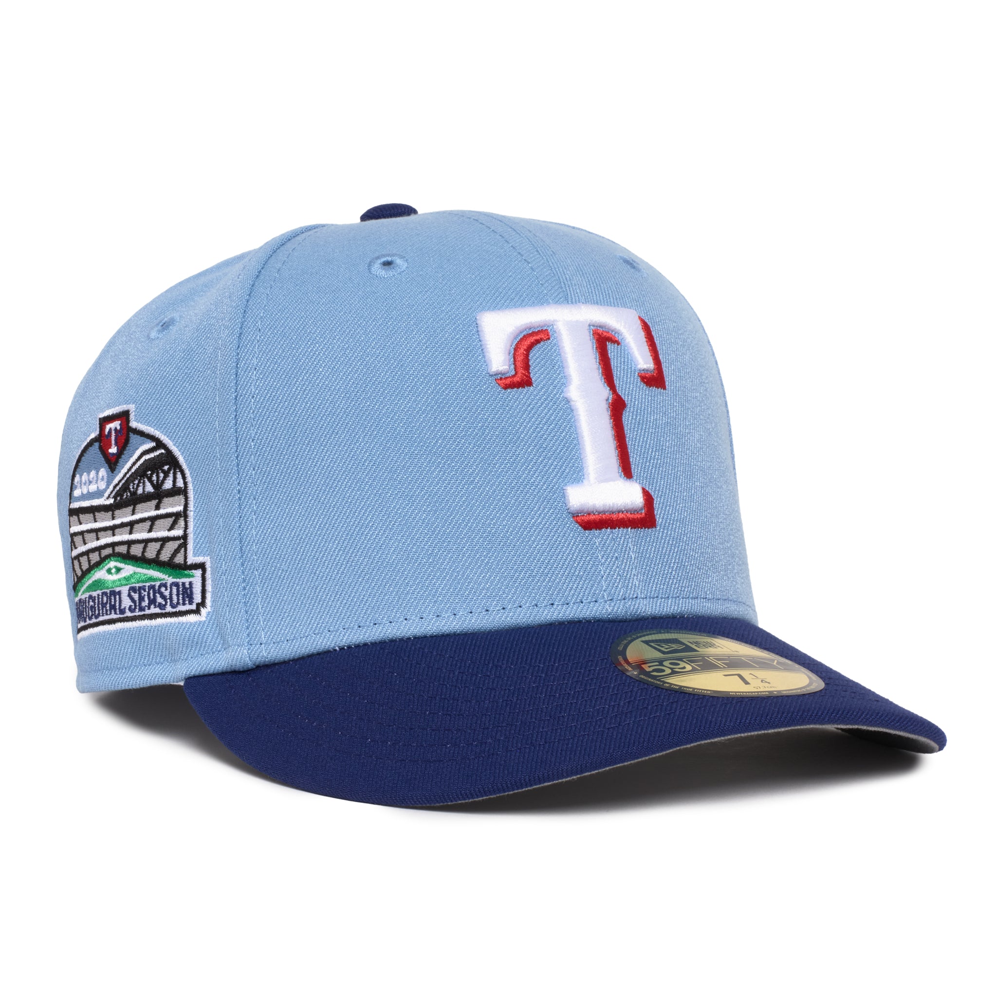 Texas Rangers Sky Blue and Royal 2020 Inaugural